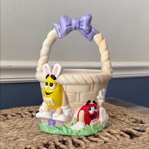 Easter Basket with M&M Characters